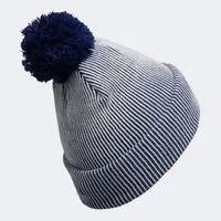 Men's adidas Blue Vancouver Canucks Stripe - Cuffed Knit Hat