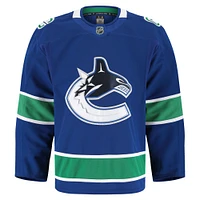 Men's Fanatics  Blue Vancouver Canucks Home Authentic Pro Jersey