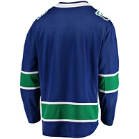 Men's Fanatics Blue Vancouver Canucks Home Team Breakaway Jersey