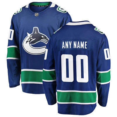 Men's Fanatics Vancouver Canucks Premier Breakaway