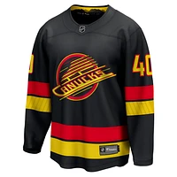 Men's Fanatics Elias Pettersson Black Vancouver Canucks Alternate - 2022/23 Premier Breakaway Player Jersey