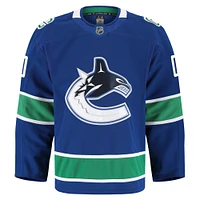 Men's Fanatics Royal Vancouver Canucks Home Authentic Pro Custom Jersey