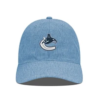 Men's Levelwear Light Blue Vancouver Canucks Idol Adjustable Hat