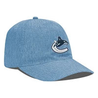 Men's Levelwear Light Blue Vancouver Canucks Idol Adjustable Hat