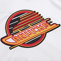 Maillot de jeu puissance blanc Gino Odjick pour homme des Vancouver Canucks - CA