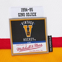 Maillot de jeu puissance blanc Gino Odjick pour homme des Vancouver Canucks - CA
