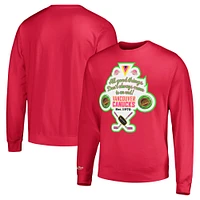 Men's Mitchell & Ness Pink Vancouver Canucks Watermelon Sugar High Pullover Sweatshirt