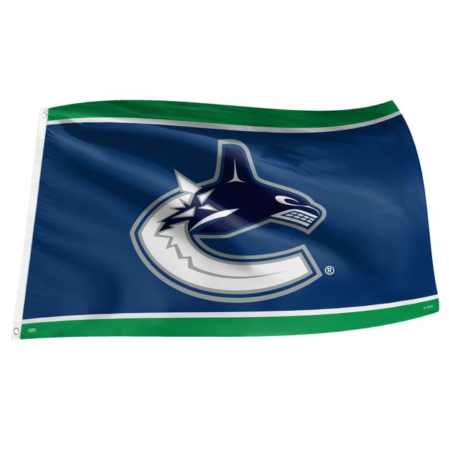 The Sports Vault Vancouver Canucks - Drapeau 3 pi x 5 pi