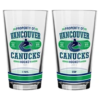 Vancouver Canucks 2-Piece Mixing Glass Set