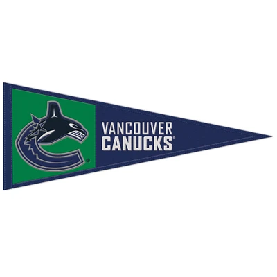 WinCraft Vancouver Canucks 13'' x 32'' Primary - Pennant