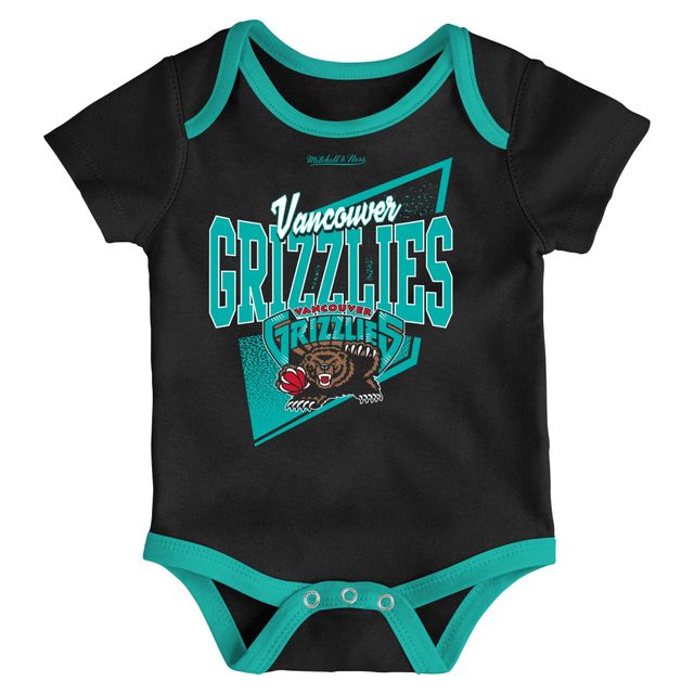 OST VNCGRZ NOIR TEAL INFANT M&N HWC SS & LS CREEPER AND BEANIE SET INFGIFPCK