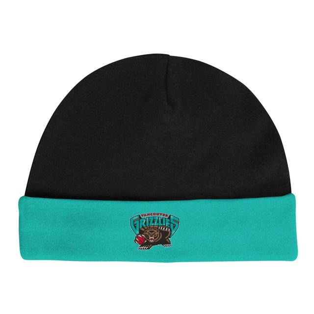OST VNCGRZ NOIR TEAL INFANT M&N HWC SS & LS CREEPER AND BEANIE SET INFGIFPCK
