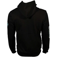 Men's Mitchell & Ness Black Vancouver Grizzlies Tough Skin Pullover Hoodie
