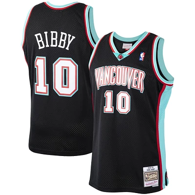 Maillot Homme Mitchell & Ness Black Vancouver Grizzlies Hardwood Classics 2000 Swingman