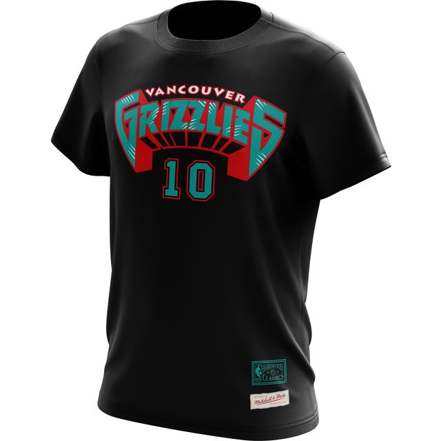 Mitchell & Ness Mike Bibby Black Vancouver Grizzlies - T-shirt Lost on Mars Reload avec nom et numéro