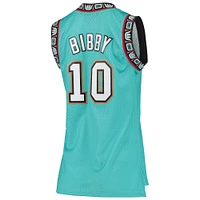 Maillot Swingman Mitchell & Ness Mike Bibby Turquoise Vancouver Grizzlies 1998/99 pour femme