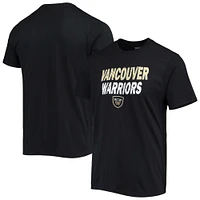 T-shirt Thrive pour hommes avec logo de l'équipe Vancouver Warriors Levelwear noir