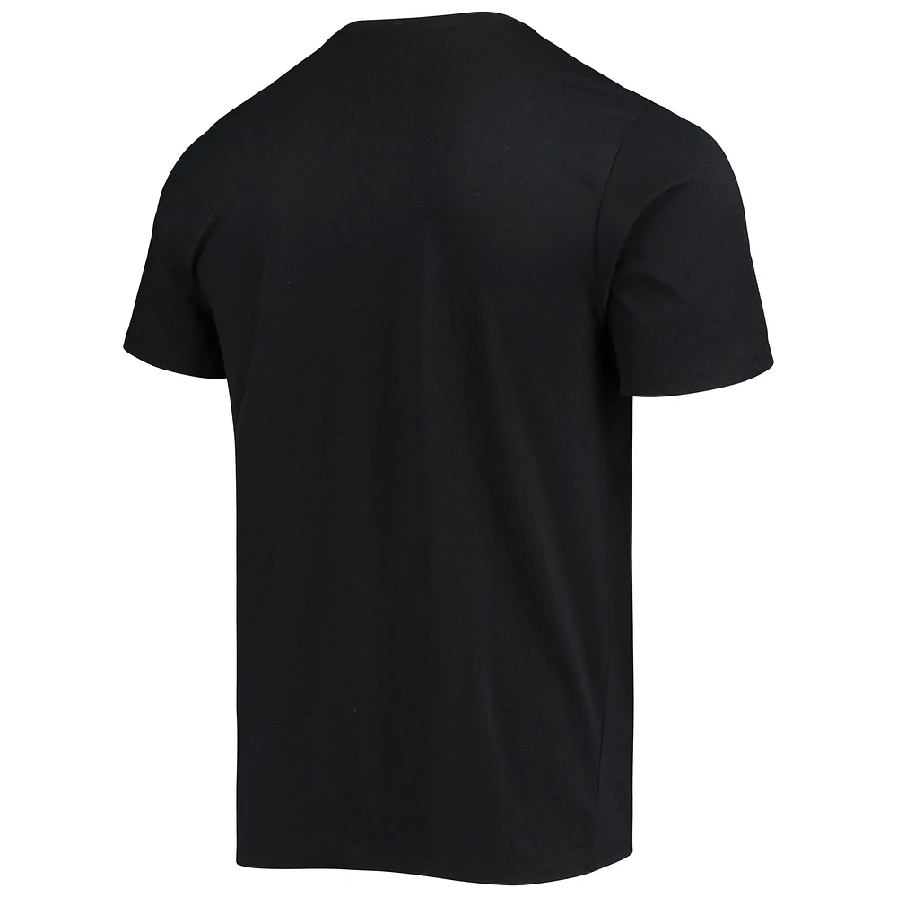 T-shirt Thrive pour hommes avec logo de l'équipe Vancouver Warriors Levelwear noir