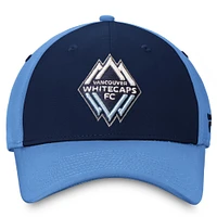 Men's Fanatics Navy Vancouver Whitecaps FC Iconic Defender Flex Hat