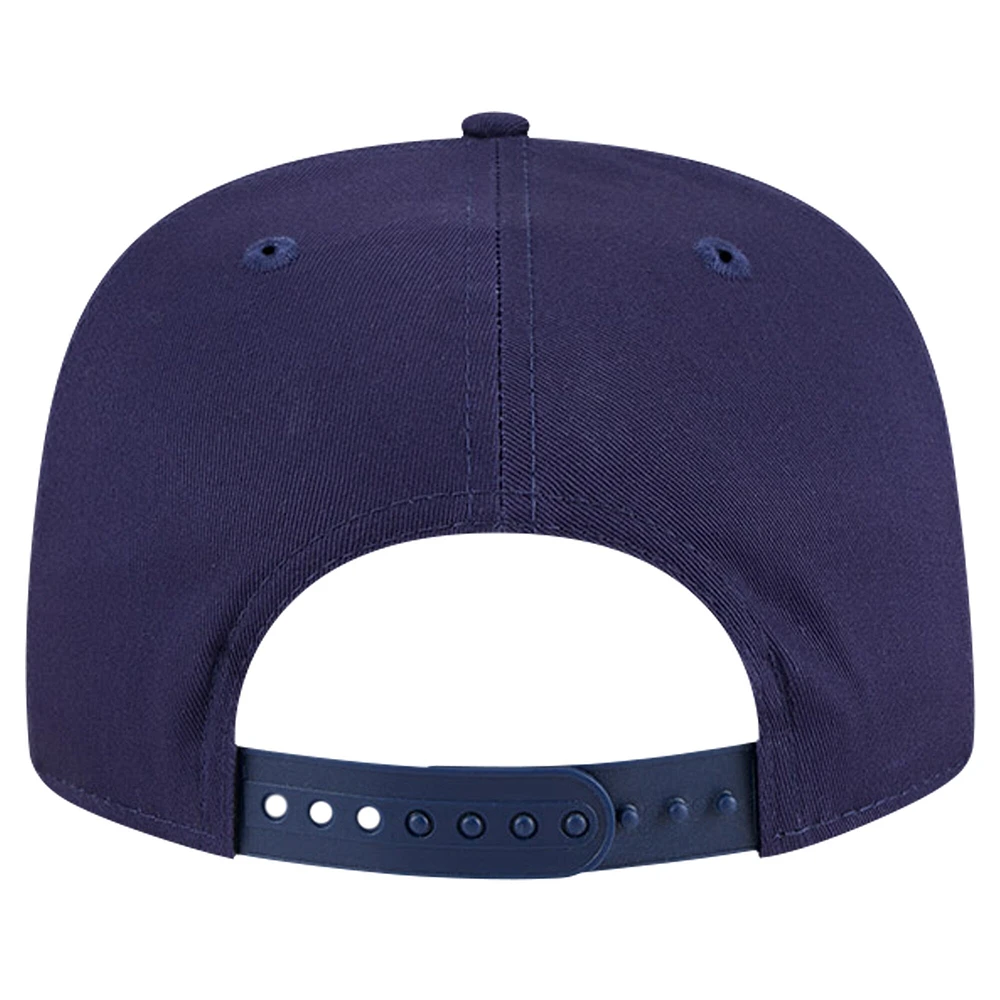 Casquette réglable New Era pour hommes, Vancouver Whitecaps FC, The Golfer Kickoff Collection, bleu marine