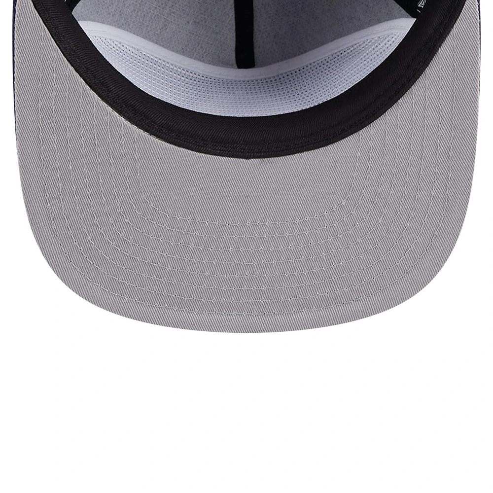 Casquette réglable New Era pour hommes, Vancouver Whitecaps FC, The Golfer Kickoff Collection, bleu marine