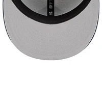 Men's New Era White/Deep Sea Blue Vancouver Whitecaps FC Kick Off Collection 59FIFTY Fitted Hat