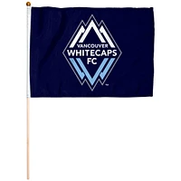 Bâton The Sports Vault Vancouver Whitecaps FC 12'' x 18'' - Drapeau
