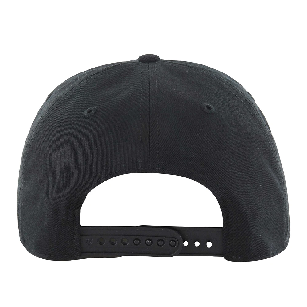 Casquette réglable noire Vanderbilt Commodores Walk Tall Hitch '47 pour hommes