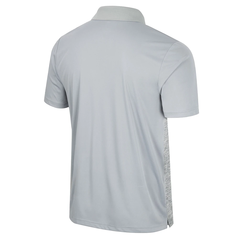 Men's Colosseum Gray Vanderbilt Commodores Cybernetic Polo
