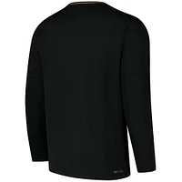 Men's Nike Black Vanderbilt Commodores Coaches Quarter-Zip Jacket