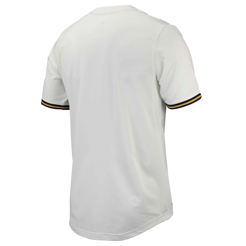 Men's Nike  White Vanderbilt Commodores Replica Full-Button Baseball Jersey