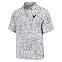 Men's Tommy Bahama Gray Vanderbilt Commodores Tropical Score IslandZone Polo