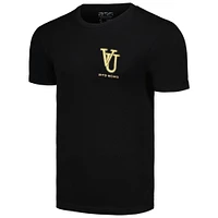 Men's Uscape Apparel Black Vanderbilt Commodores 150th Anniversary T-Shirt