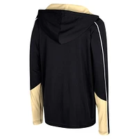 Youth Colosseum Black Vanderbilt Commodores Hansel Quarter-Zip Hoodie