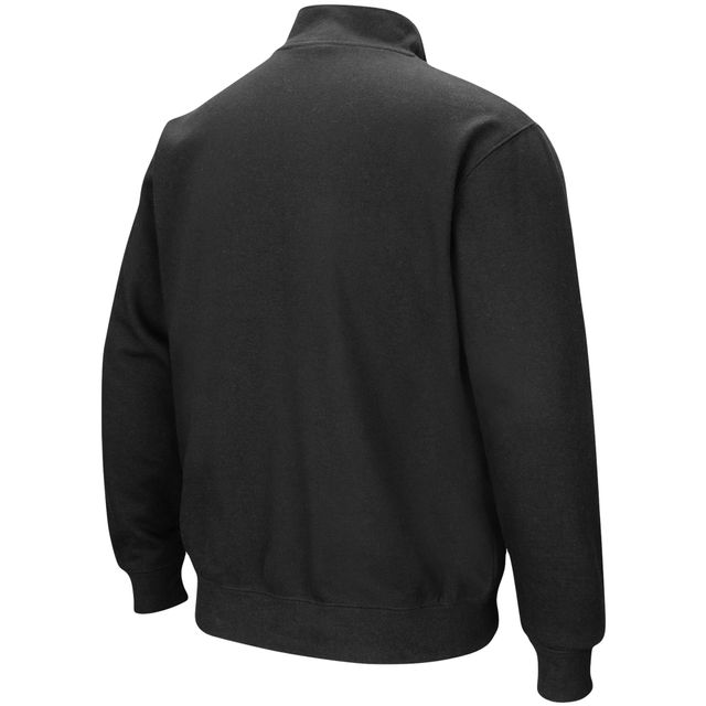 Veste Colosseum Black VCU Rams Tortugas Logo Quarter-Zip pour homme