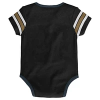 Infant Black Vegas Golden Knights Hockey Jersey Bodysuit