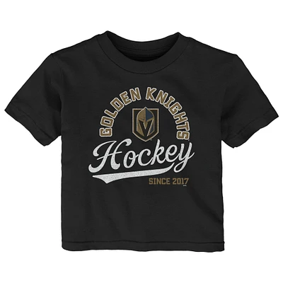T-shirt noir pour bébé, les Golden Knights de Vegas prennent devants