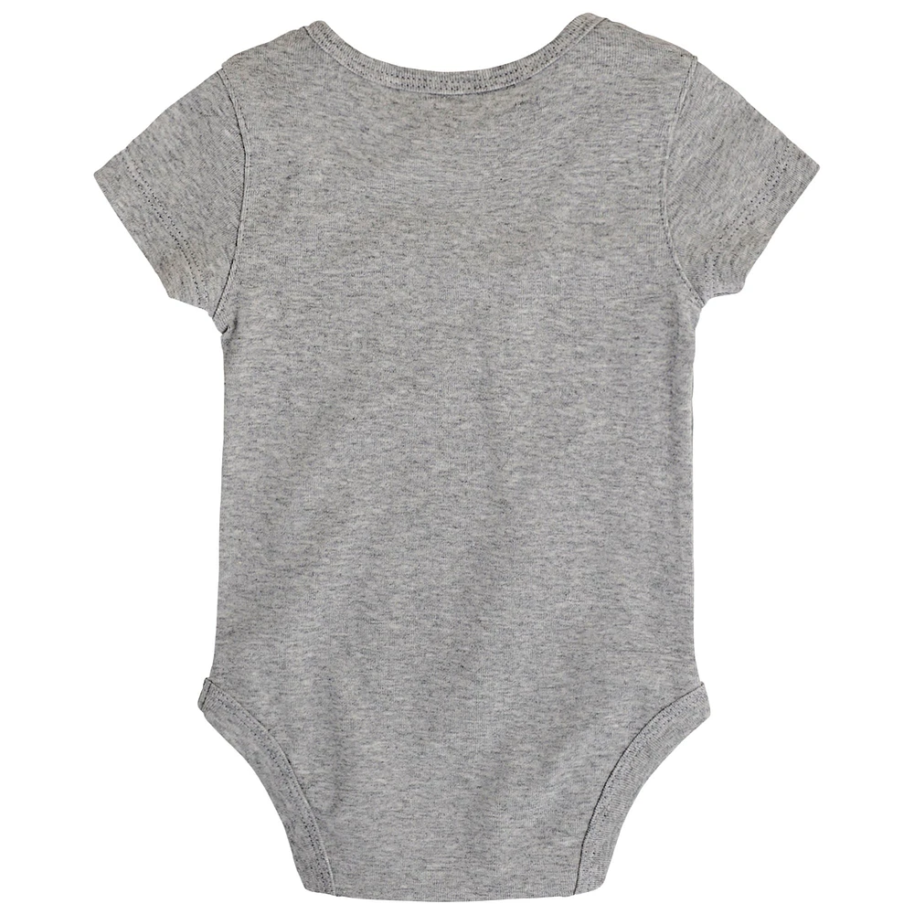 Infant  Fanatics Heather Gray Vegas Golden Knights 2023 Stanley Cup Champions Locker Room Bodysuit