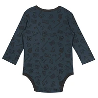 Infant Gray Vegas Golden Knights Dynamic Defender Long Sleeve Bodysuit