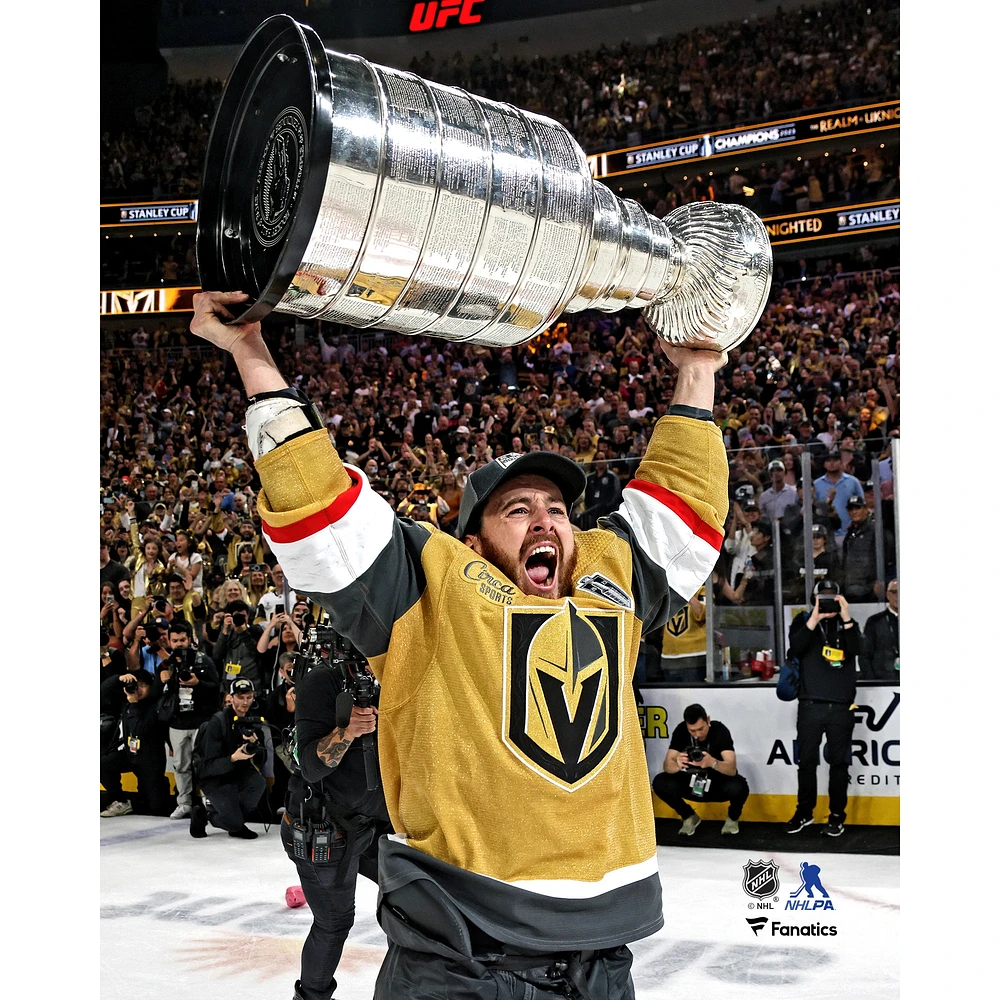 Jonathan Marchessault Vegas Golden Knights Photographie non signée de la Coupe Stanley 2023 des champions