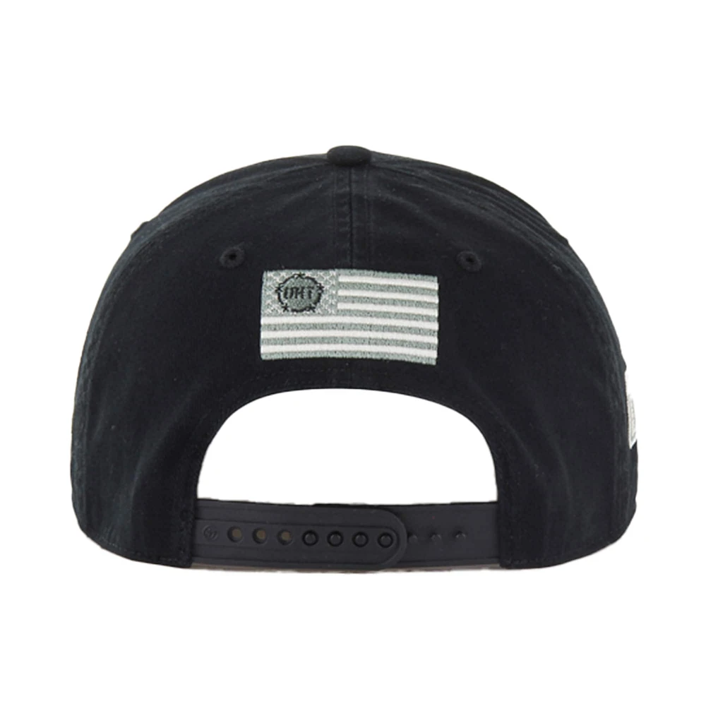 Men's '47 Black Vegas Golden Knights OHT Military Appreciation Homeland Honor and Defend Hitch Adjustable Hat