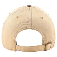 Men's '47 Khaki/Black Vegas Golden Knights Dusted Sedgwick MVP Adjustable Hat