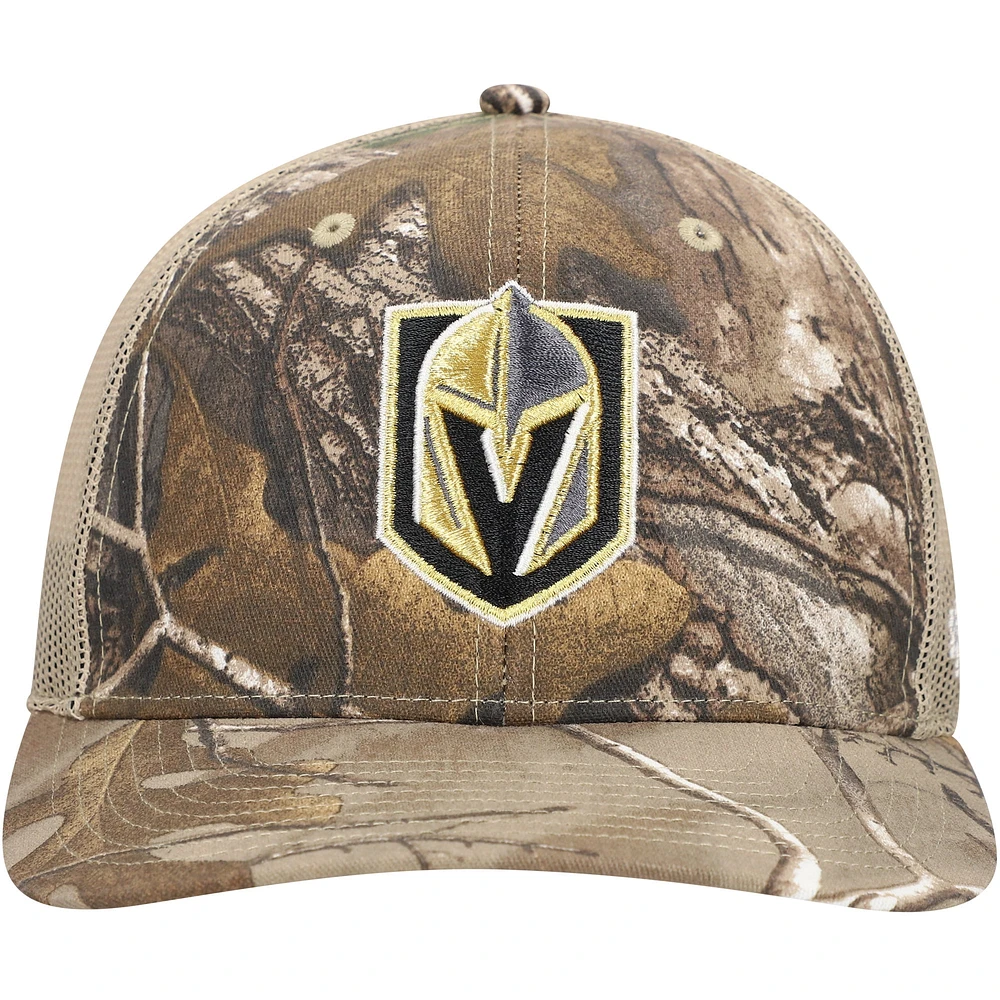Men's '47 Realtree Camo Vegas Golden Knights Logo Trucker Adjustable Hat