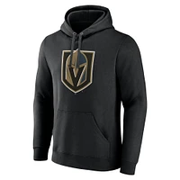 Men's Black Vegas Golden Knights Primary Logo Pullover Hoodie