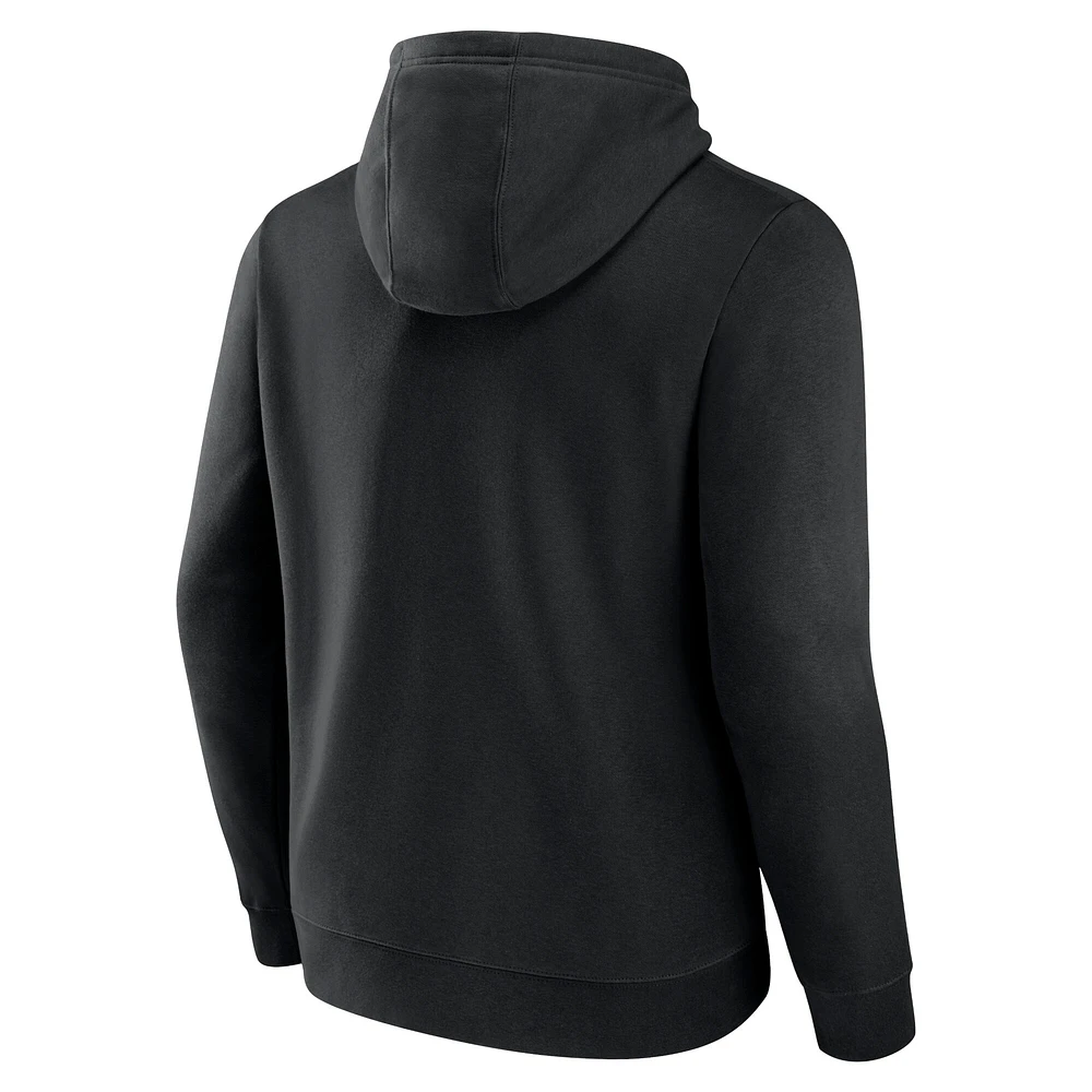 Men's Black Vegas Golden Knights Primary Logo Pullover Hoodie