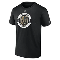 Men's Fanatics Black Vegas Golden Knights Authentic Pro Core Secondary T-Shirt