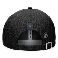 Men's Fanatics  Black Vegas Golden Knights Authentic Pro Road Adjustable Hat