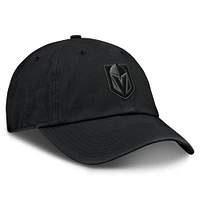 Men's Fanatics Black Vegas Golden Knights Authentic Pro Road Adjustable Hat
