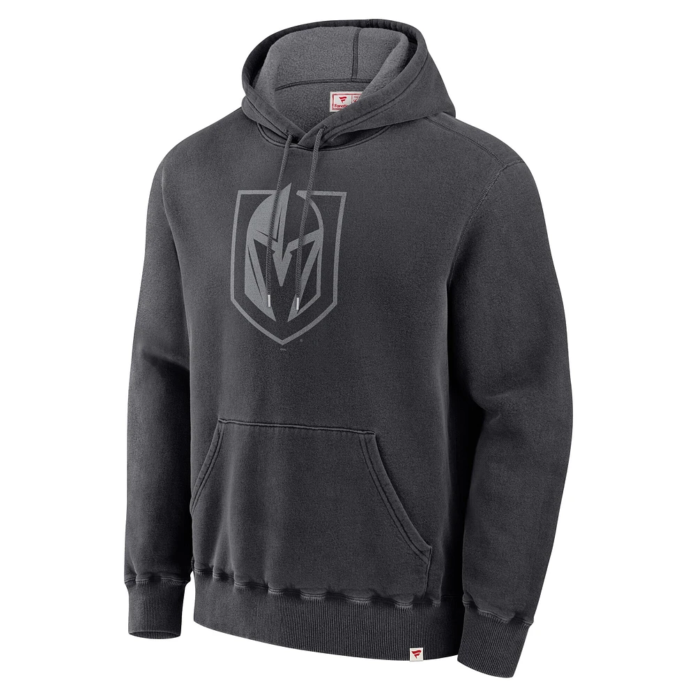 Men's Fanatics Black Vegas Golden Knights Made Canada Fleece Pullover Hoodie