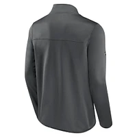 Men's Fanatics  Gray Vegas Golden Knights Authentic Pro Full-Zip Jacket